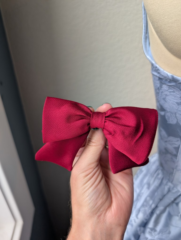 Bridesmaids Dress - Extra Fabric Bow